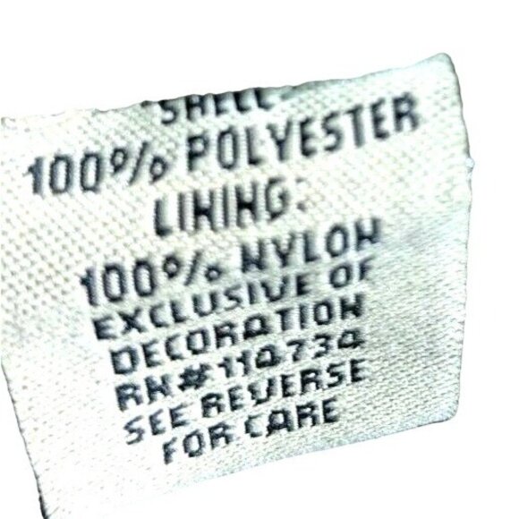 Sportswear Big 2X Beige 100% Polyester Rain Jacket  Golf Sportswear Golf 35c - Picture 5 of 12